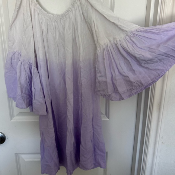Elegant Lavender Ombre Dress - Picture 1 of 3